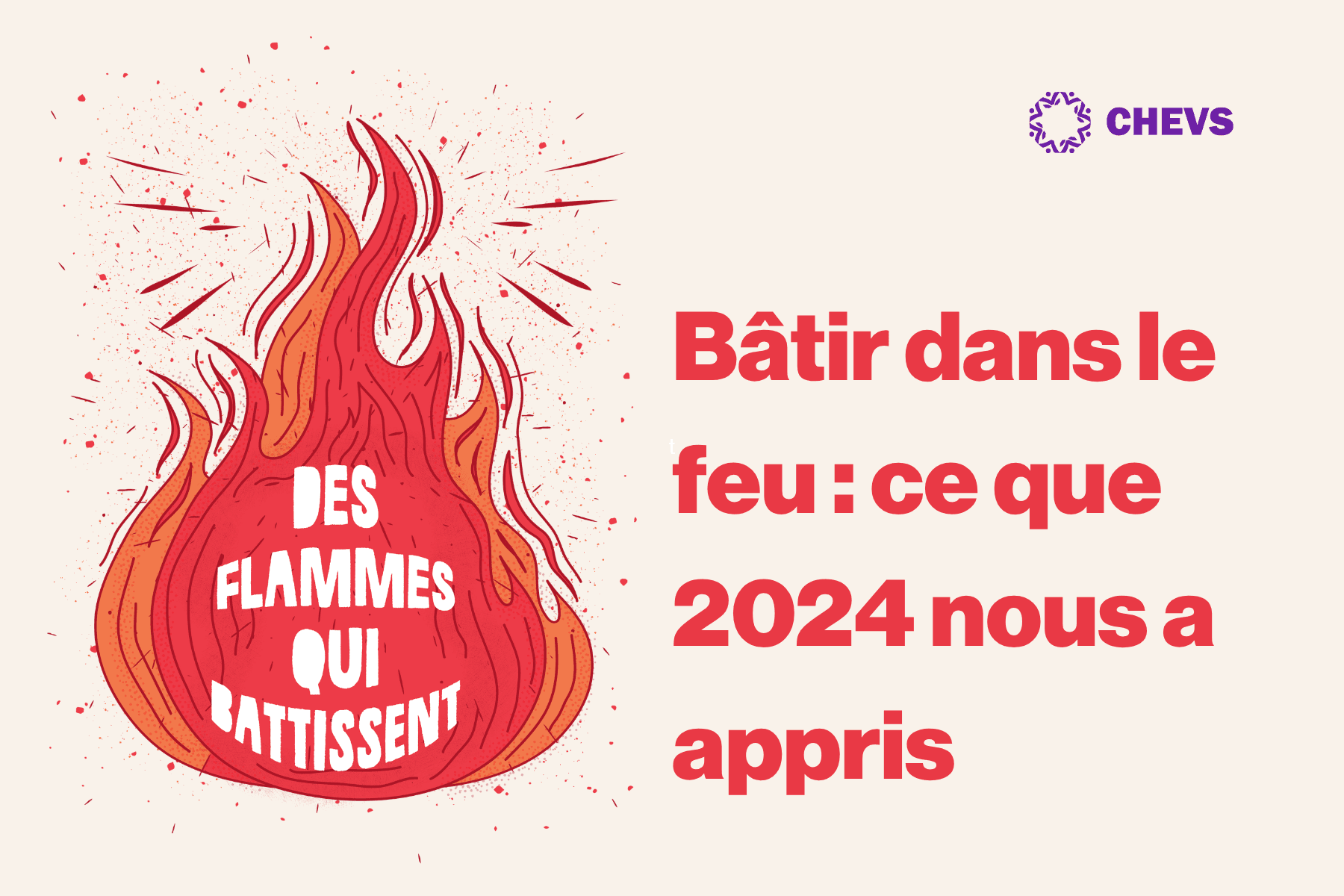 CHEVS rapport annuel 2024 illustration