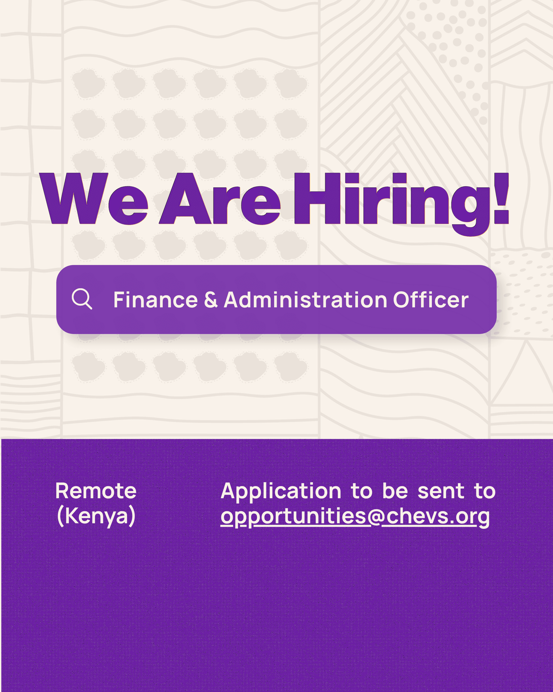 Finance & Administration Officer