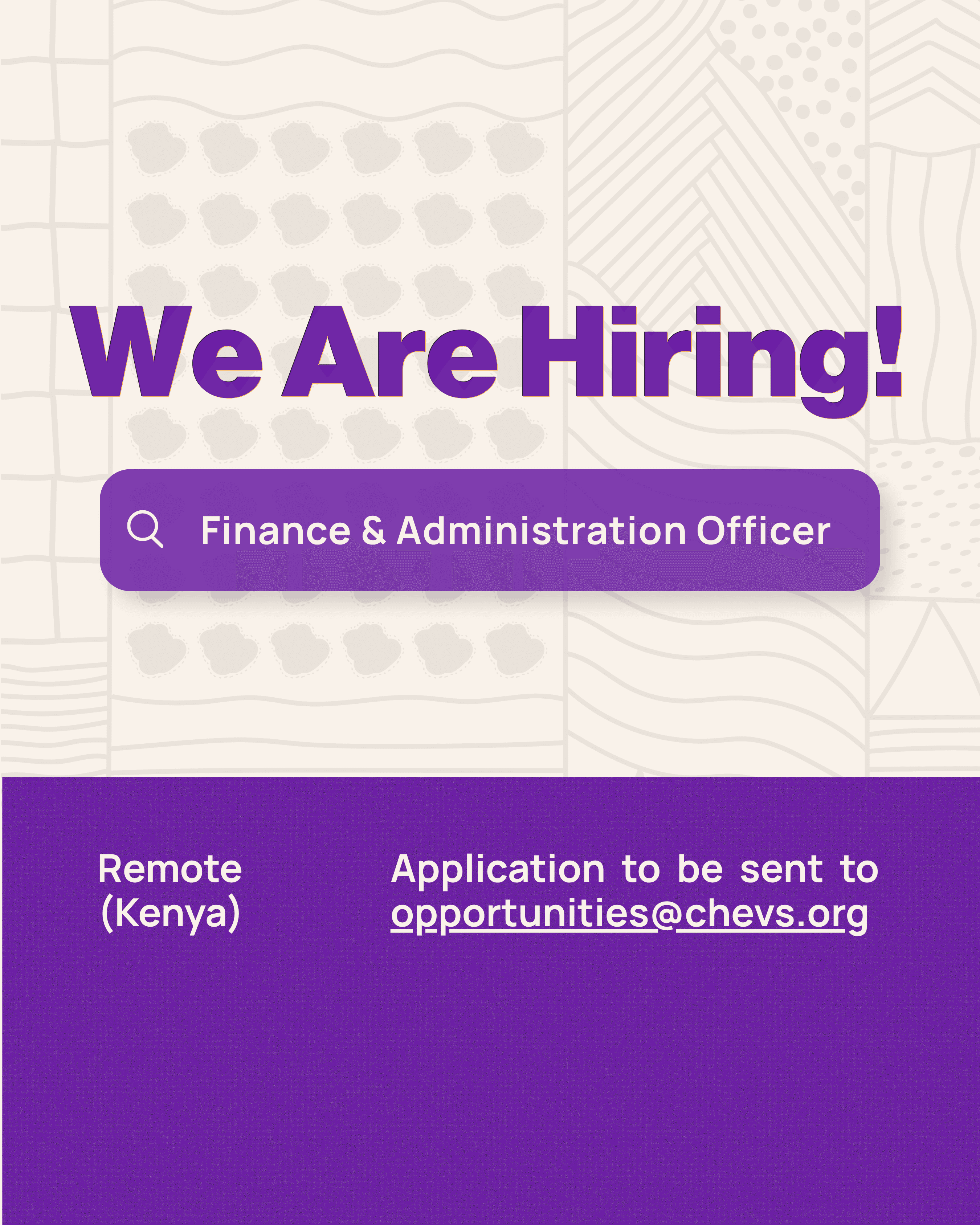 Finance & Administration Officer